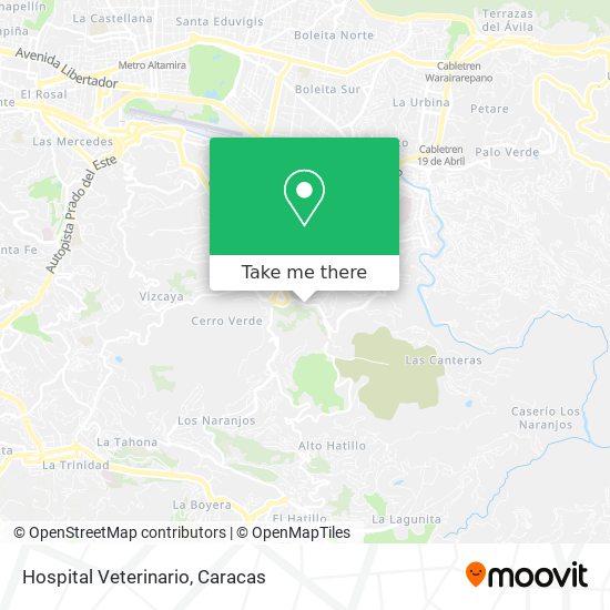 Mapa de Hospital Veterinario