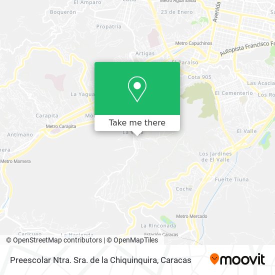 Preescolar Ntra. Sra. de la Chiquinquira map