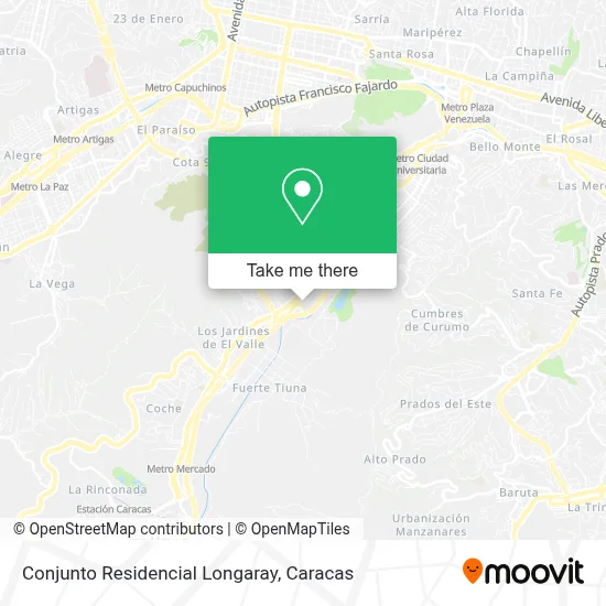 Conjunto Residencial Longaray map