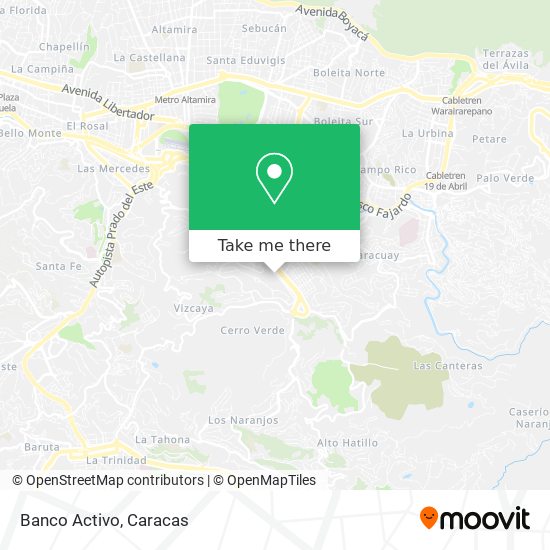 Banco Activo map