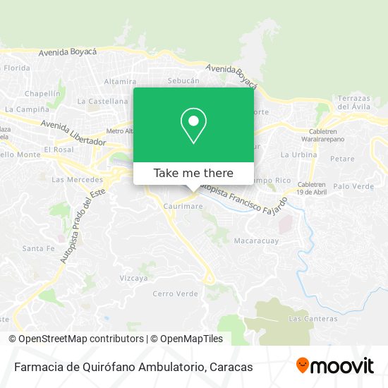 Farmacia de Quirófano Ambulatorio map