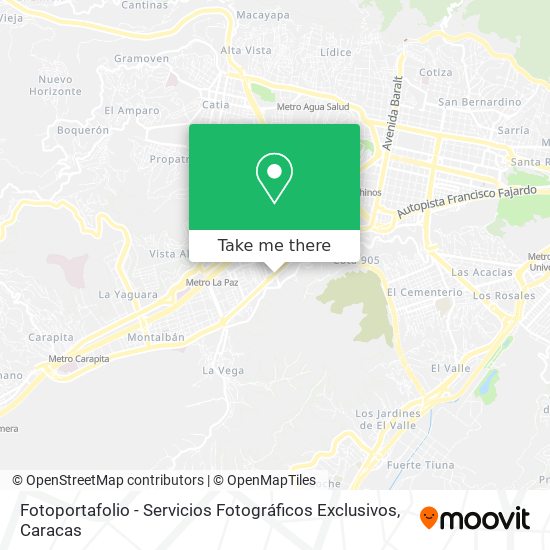 Mapa de Fotoportafolio - Servicios Fotográficos Exclusivos