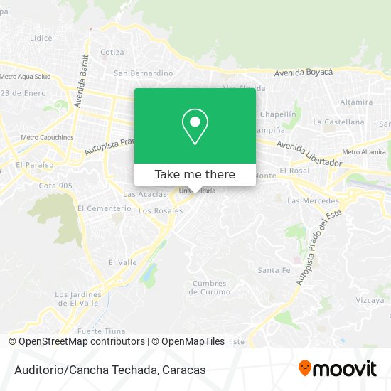 Auditorio/Cancha Techada map