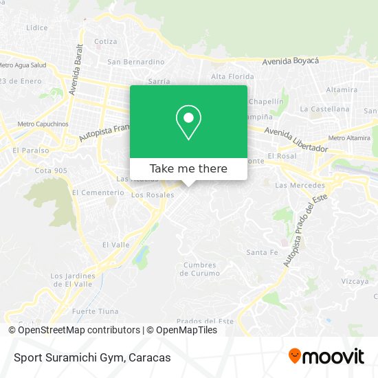 Mapa de Sport Suramichi Gym