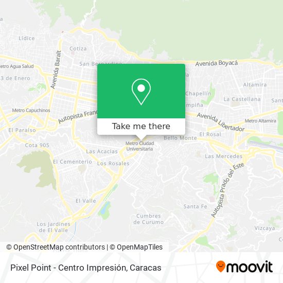 Pixel Point - Centro Impresión map