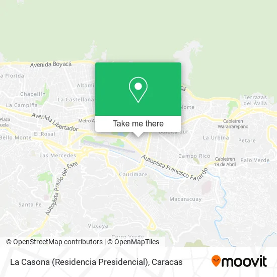 La Casona (Residencia Presidencial) map