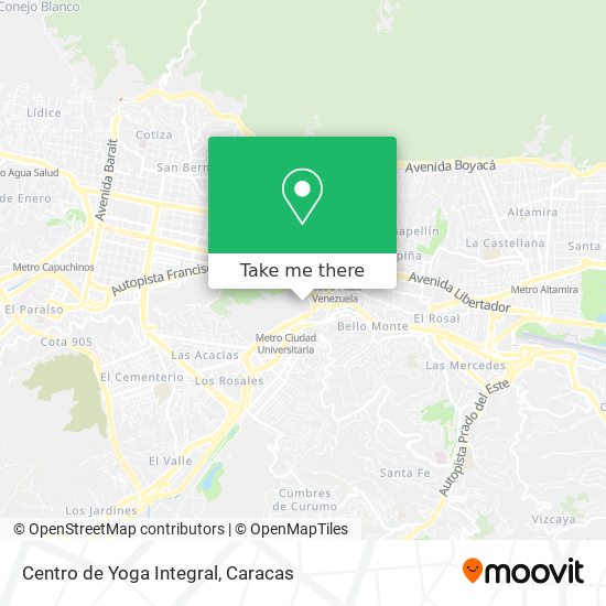 Centro de Yoga Integral map