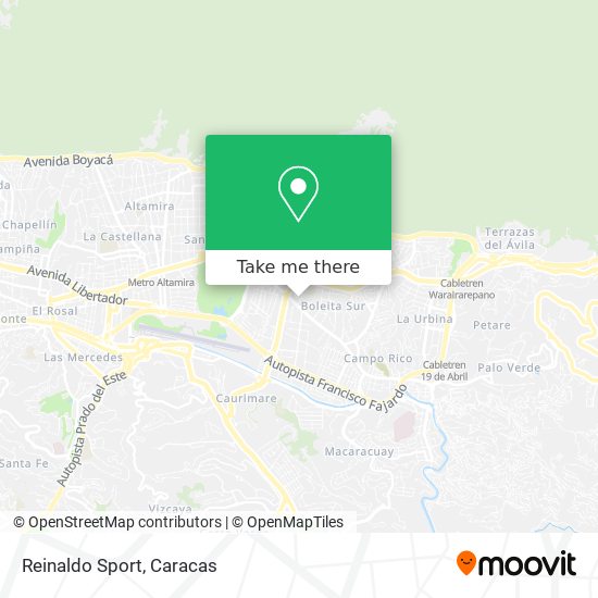 Reinaldo Sport map