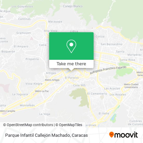 Parque Infantil Callejón Machado map