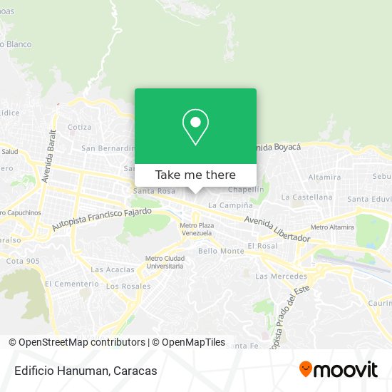 Edificio Hanuman map