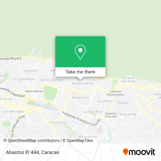 Abastos El 444 map