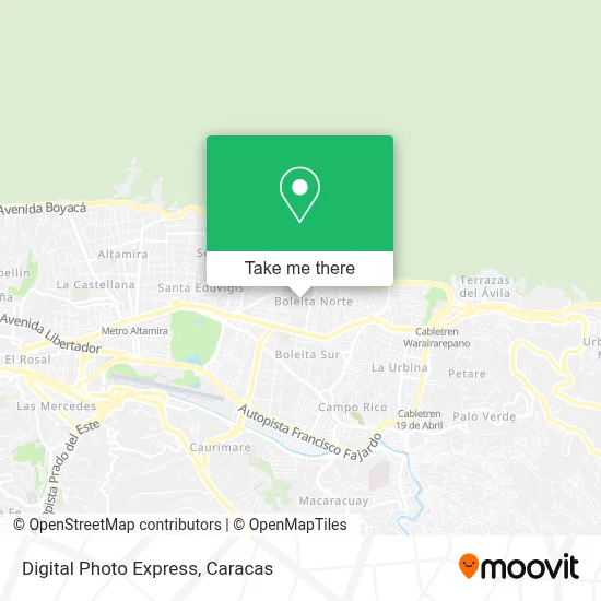 Digital Photo Express map