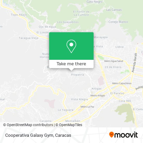 Cooperativa Galaxy Gym map