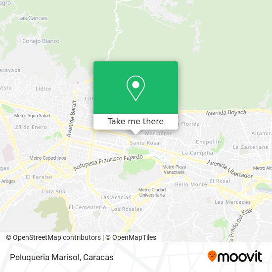 Peluqueria Marisol map