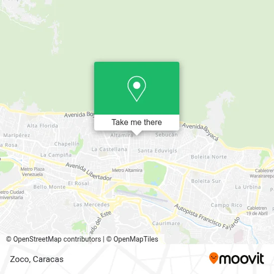 Zoco map