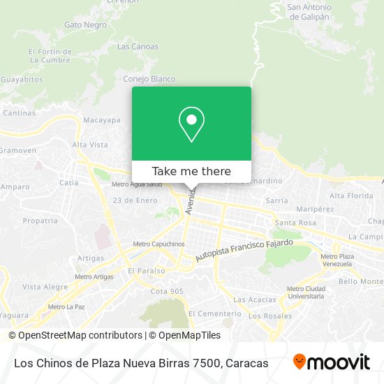 Los Chinos de Plaza Nueva Birras 7500 map