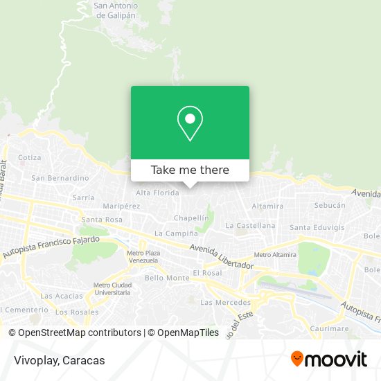 Vivoplay map