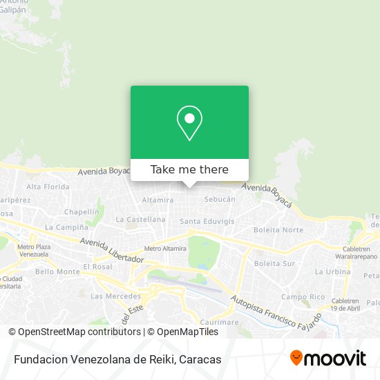 Fundacion Venezolana de Reiki map
