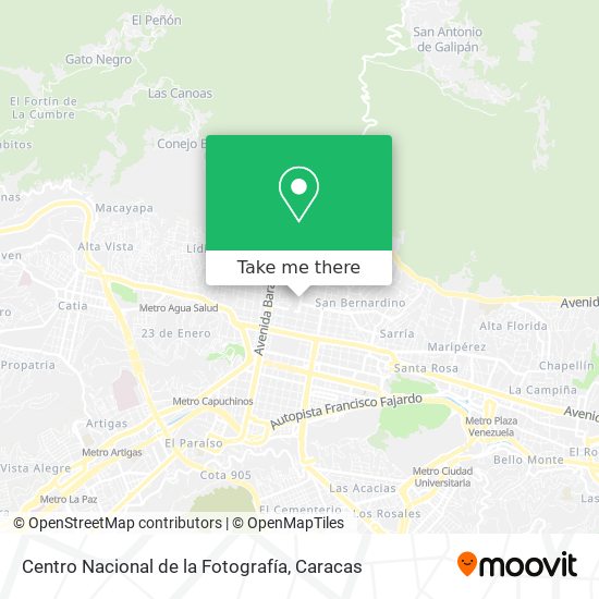 Centro Nacional de la Fotografía map