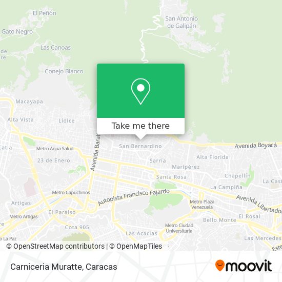 Carniceria Muratte map