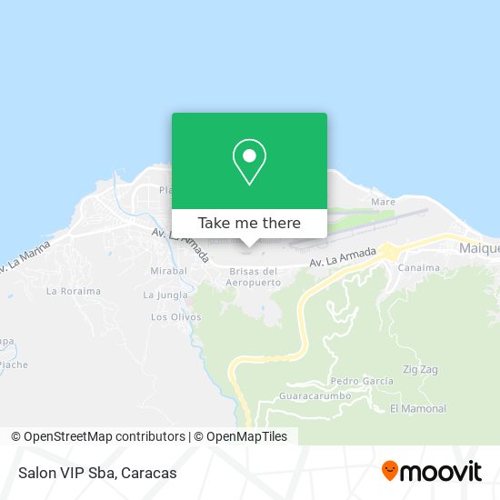Salon VIP Sba map