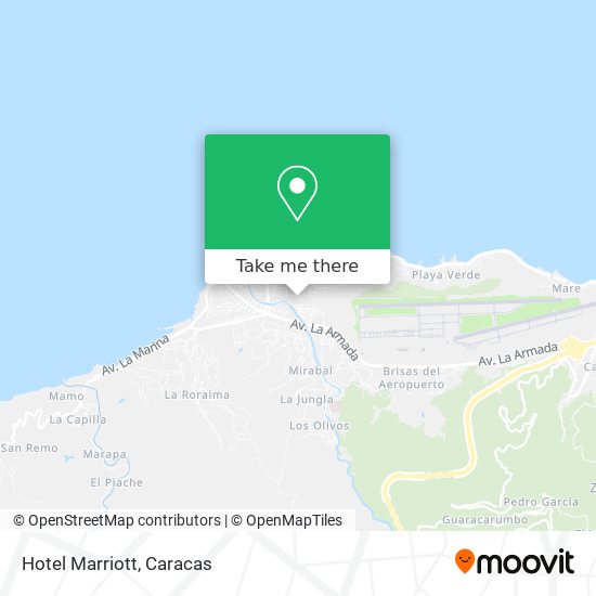 Hotel Marriott map