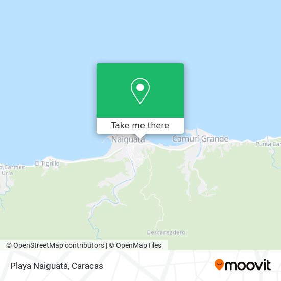 Playa Naiguatá map