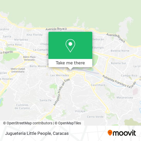 Jugueteria Little People map