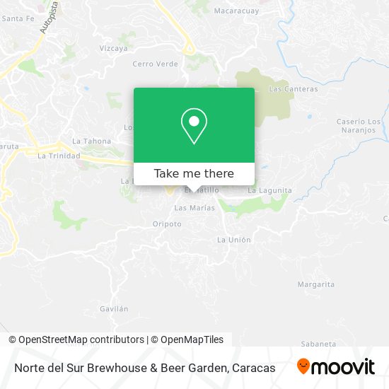 Norte del Sur Brewhouse & Beer Garden map