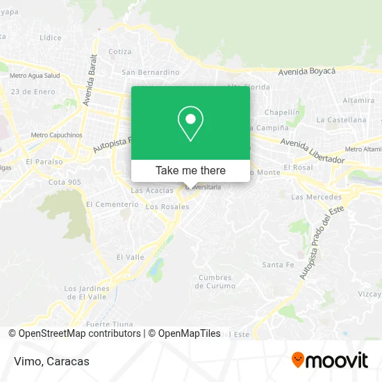 Vimo map