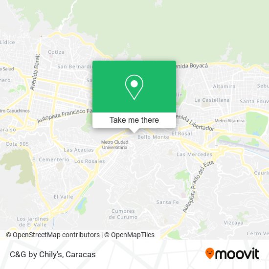Mapa de C&G by Chily's