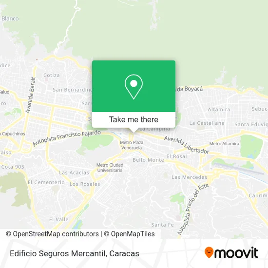 Edificio Seguros Mercantil map