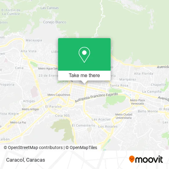 Caracol map