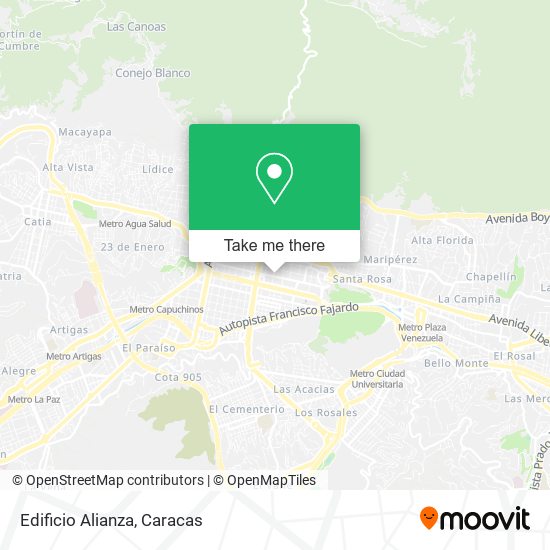 Edificio Alianza map