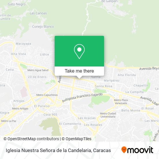 Iglesia Nuestra Señora de la Candelaria map