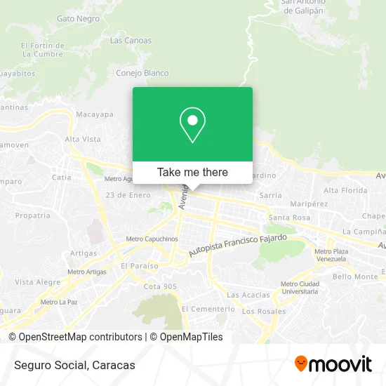 Mapa de Seguro Social