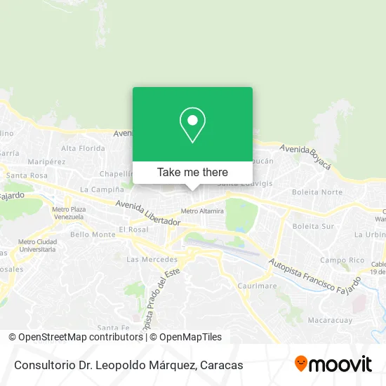 Consultorio Dr. Leopoldo Márquez map