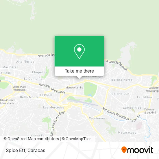 Mapa de Spice Ett