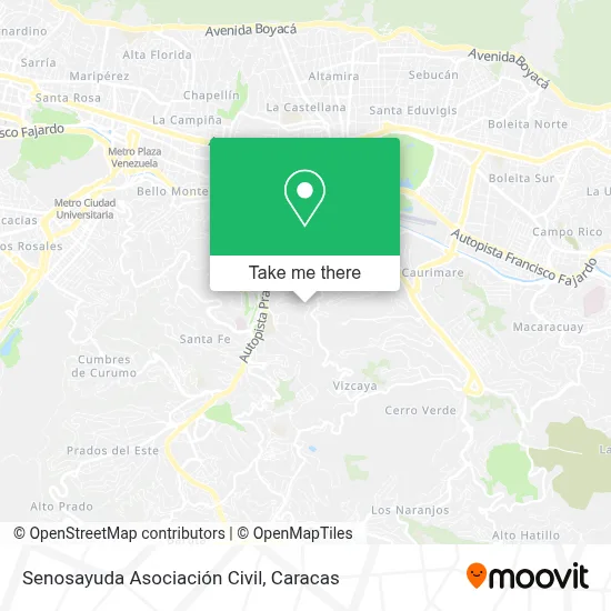 Senosayuda Asociación Civil map