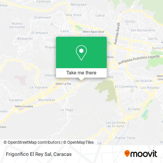 Frigorífico El Rey Sal map