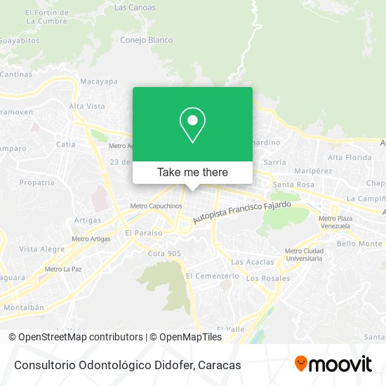 Consultorio Odontológico Didofer map