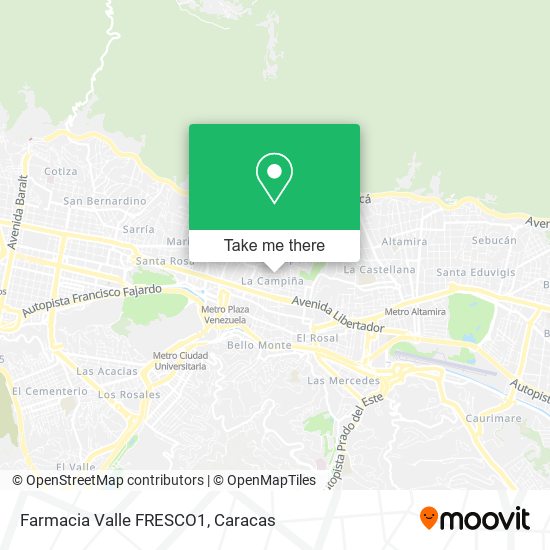 Farmacia Valle FRESCO1 map