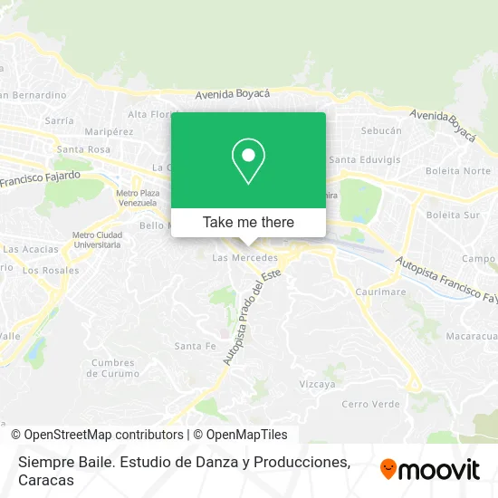 Siempre Baile. Estudio de Danza y Producciones map