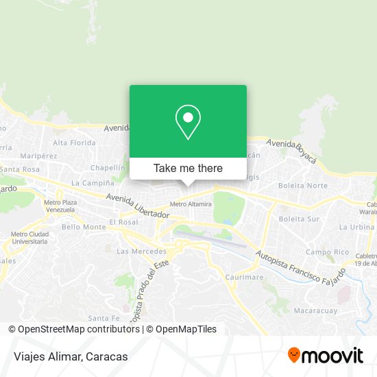 Mapa de Viajes Alimar