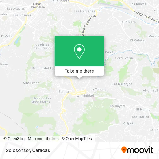 Solosensor map