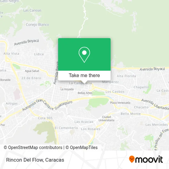 Rincon Del Flow map