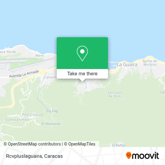Rcvpluslaguaira map