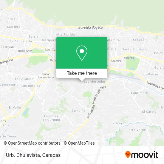 Urb. Chulavista map