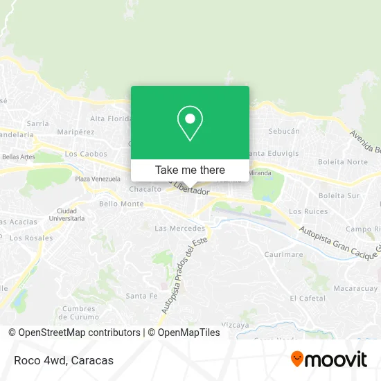 Roco 4wd map