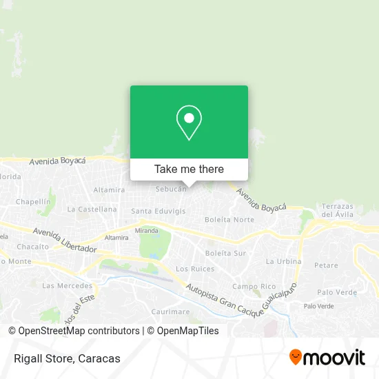 Rigall Store map